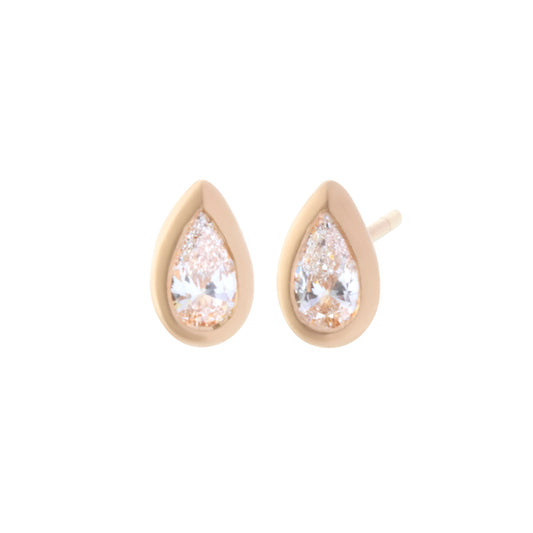 Pear Studs - Main Img