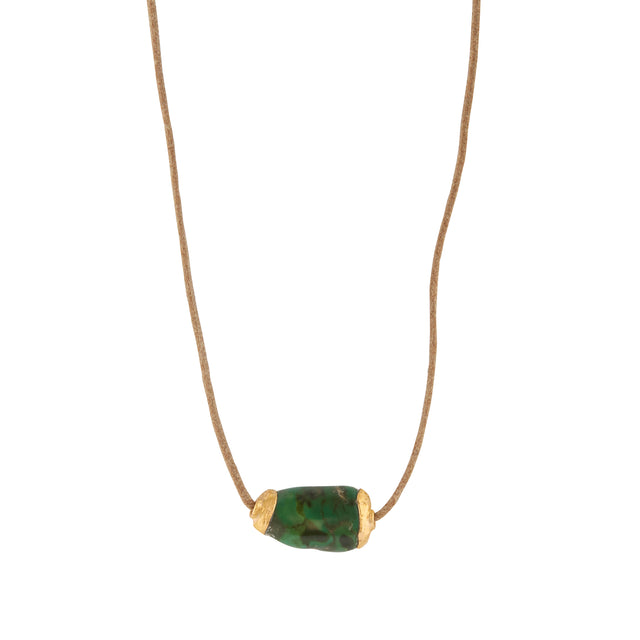 Ancient Turquoise Bead Necklace