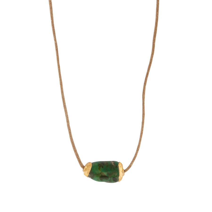 Ancient Turquoise Bead Necklace