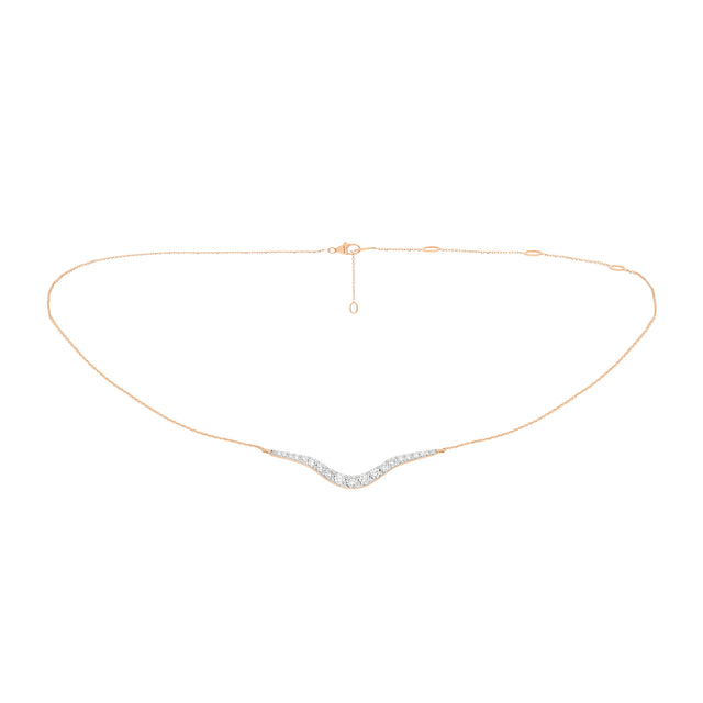 Diamond Petit Radiant Chain Necklace
