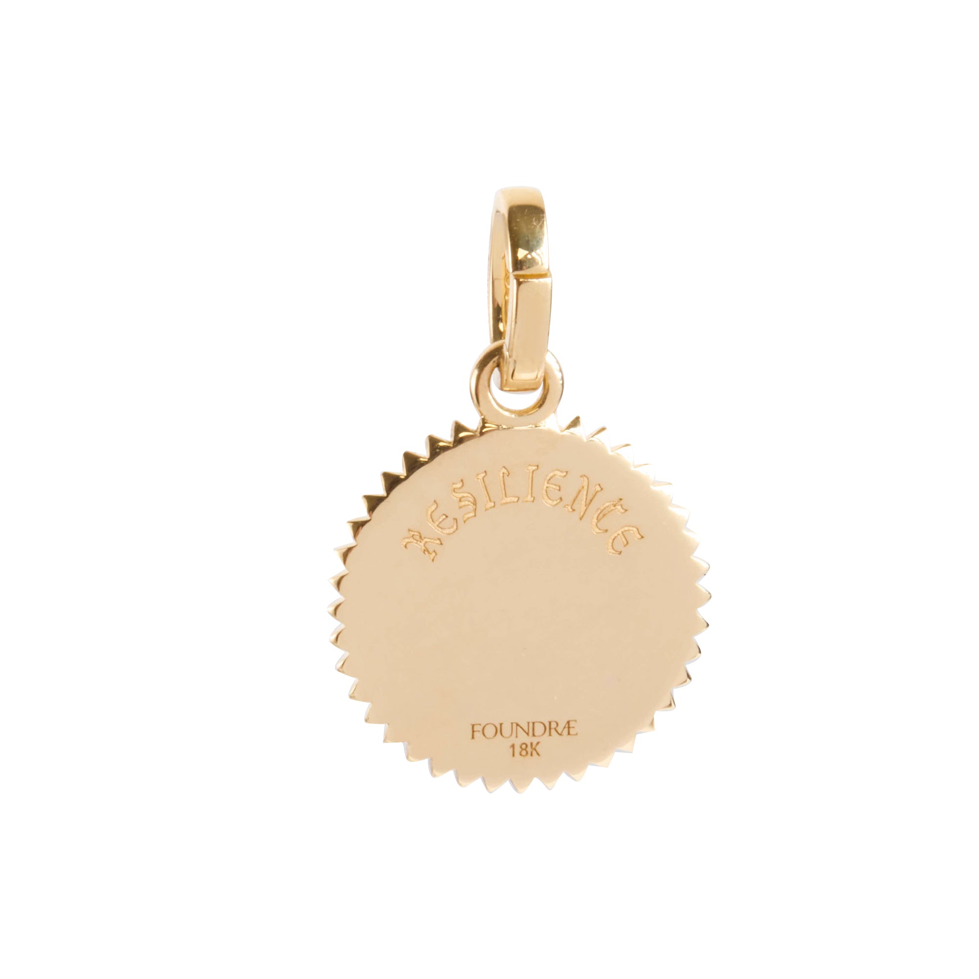 Diamond Resilience Baby Medallion Pendant