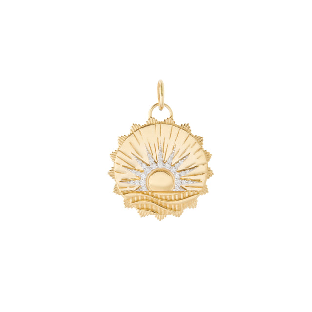 Medium New Beginnings Internal Compass Medallion