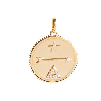 Diamond Dream Large Medallion with Annex Link