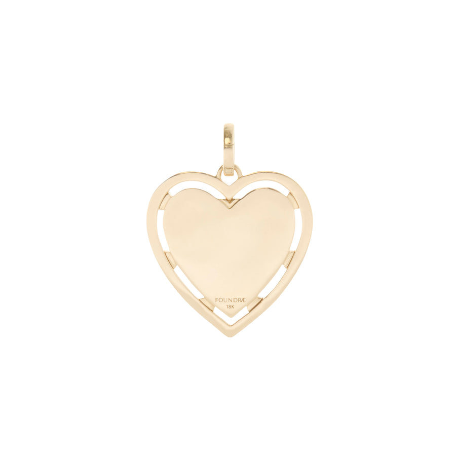 True Love Engravable Heart Medallion