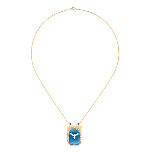 Peace Scapular Necklace - Main Img