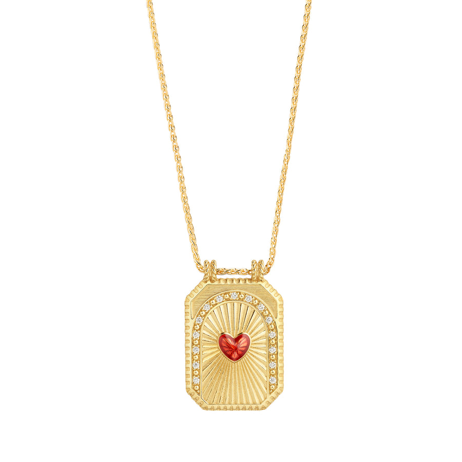 Heart Scapular Necklace