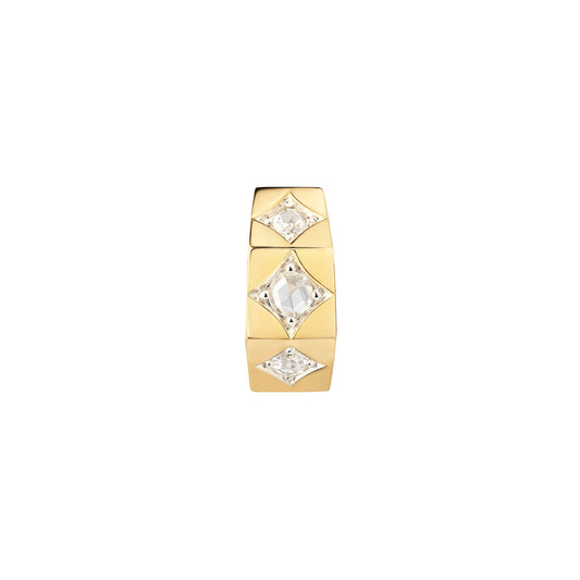 Ecrou Earring - Medium Diamond