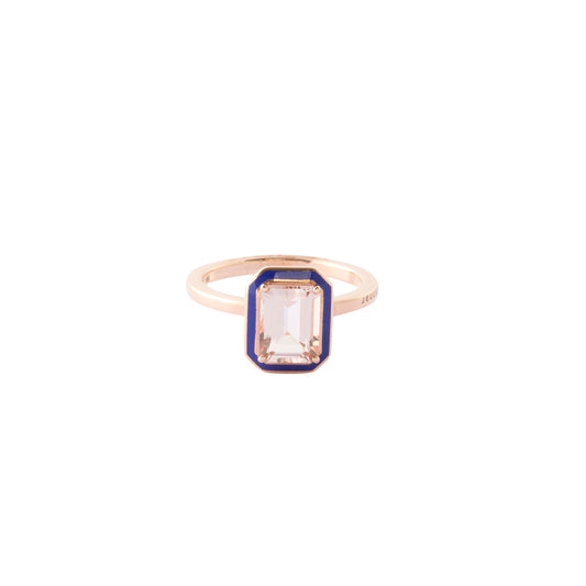 Mina Ring - Diamond and Tanzanite - Main Img