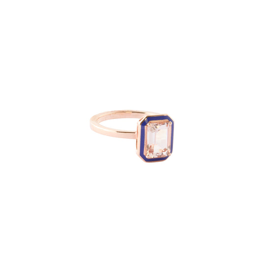 Mina Ring - Diamond and Tanzanite