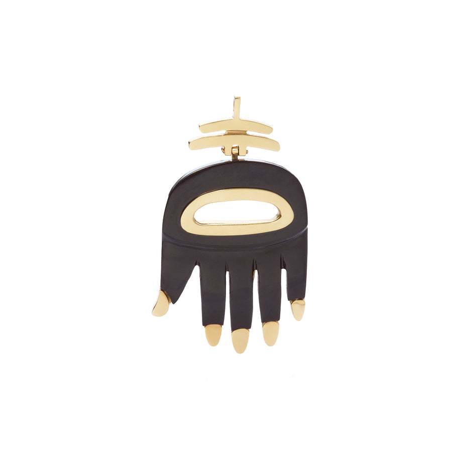 Large Aldo Cippulo Hamsa Pendant