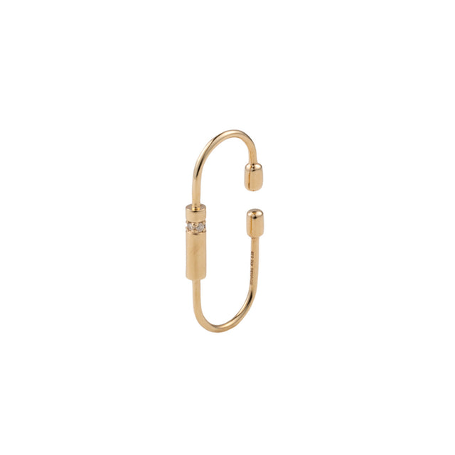 Hirotaka Medium Joan Miro Ear Cuff - Earrings - Broken English Jewelry front angled view