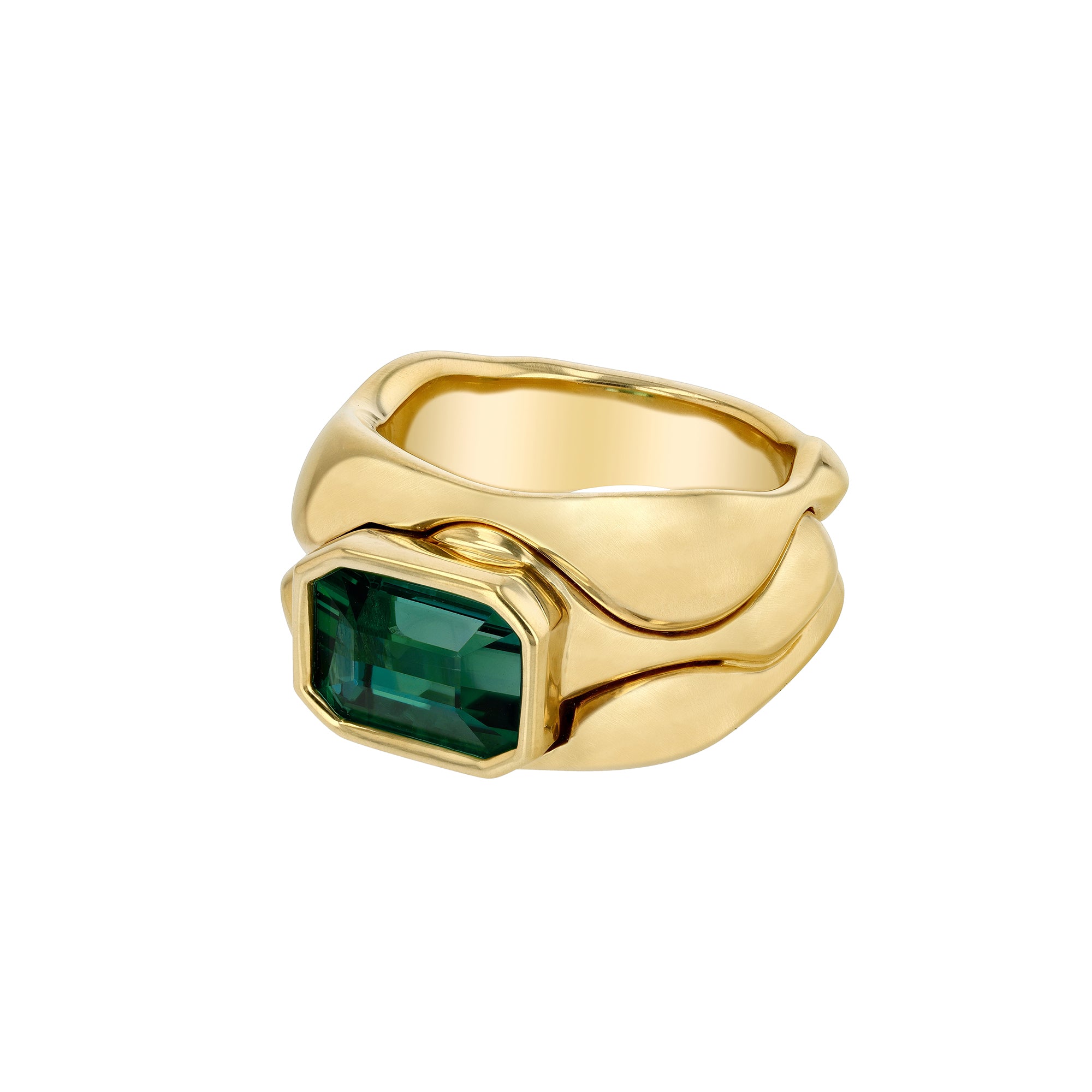 Green Tourmaline Cayrn Ring III