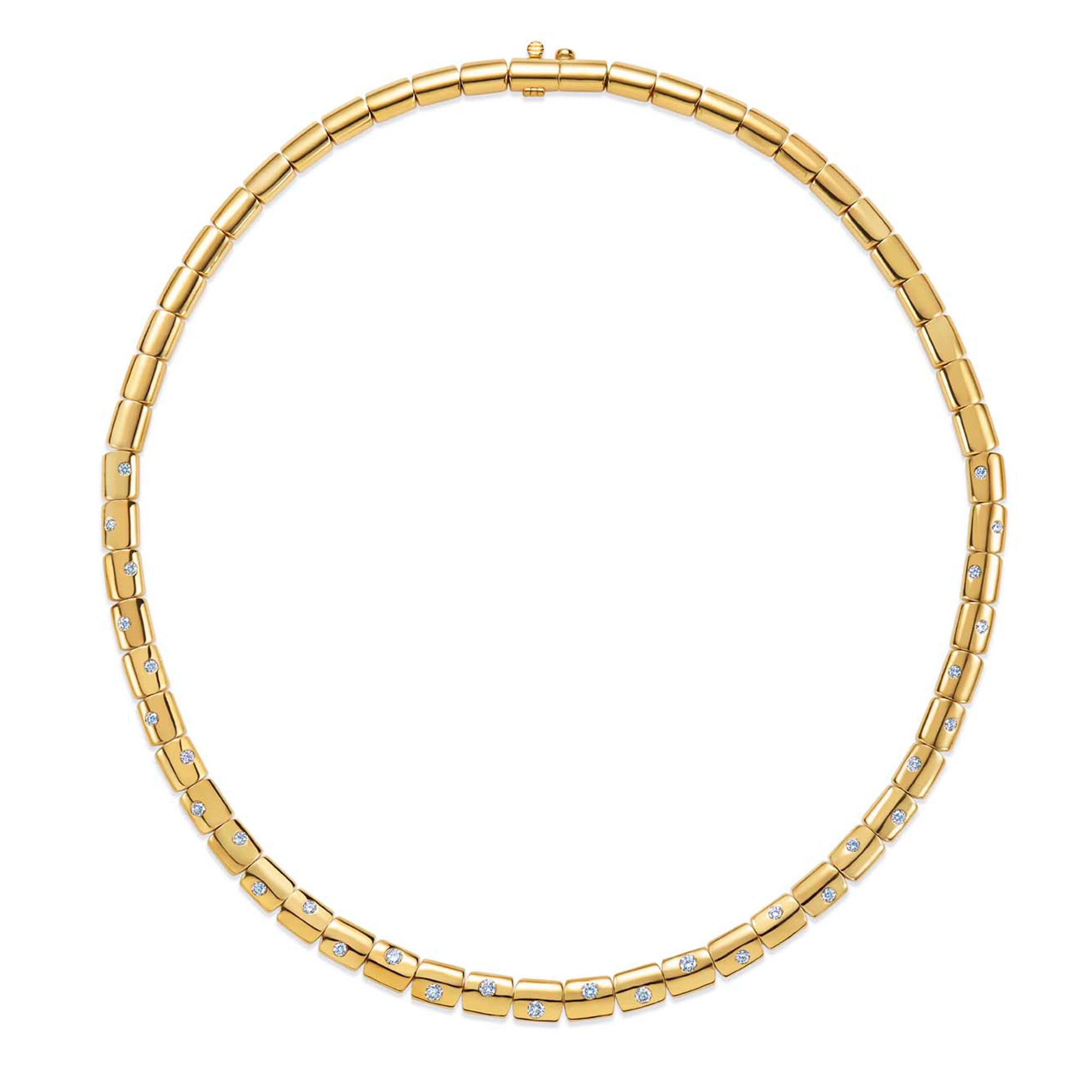 Diamond Cobblestone Necklace