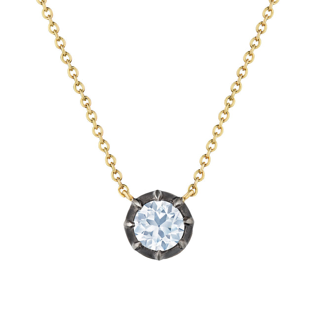 Fred Leighton Collet Round-Cut Necklace - Diamond - Necklaces - Broken English Jewelry detail