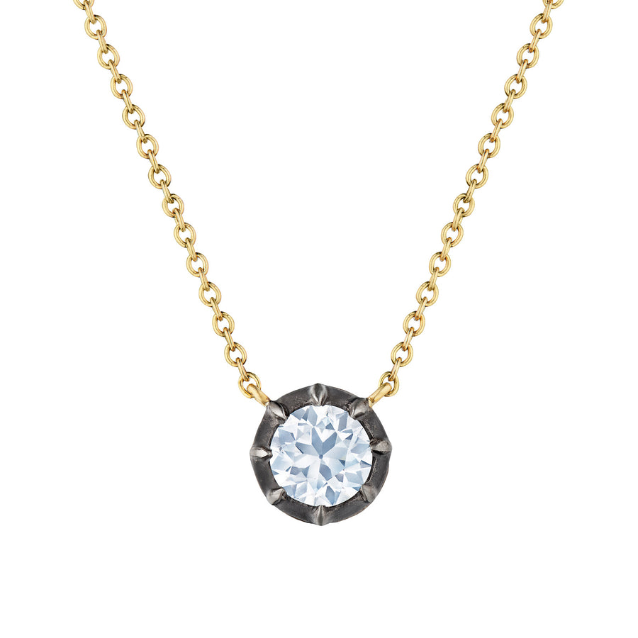Fred Leighton Collet Round-Cut Necklace - Diamond - Necklaces - Broken English Jewelry detail