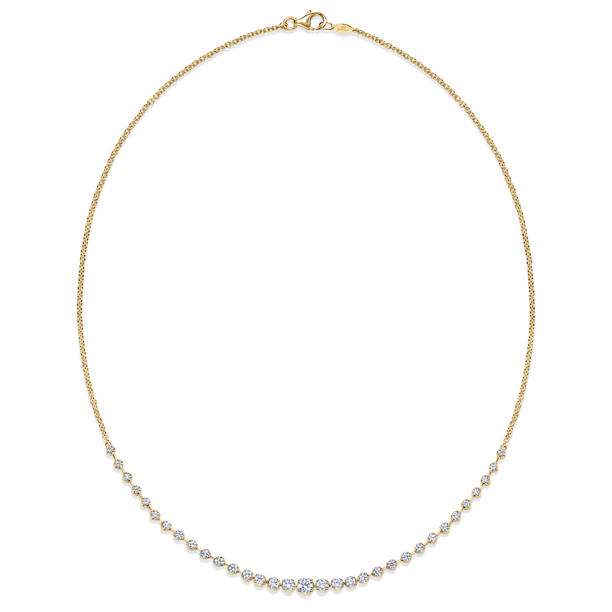 Diamond Starry Night Demi-Riviera Necklace