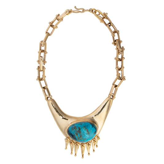 Kingman Turquoise Point Reyes Necklace - Main Img