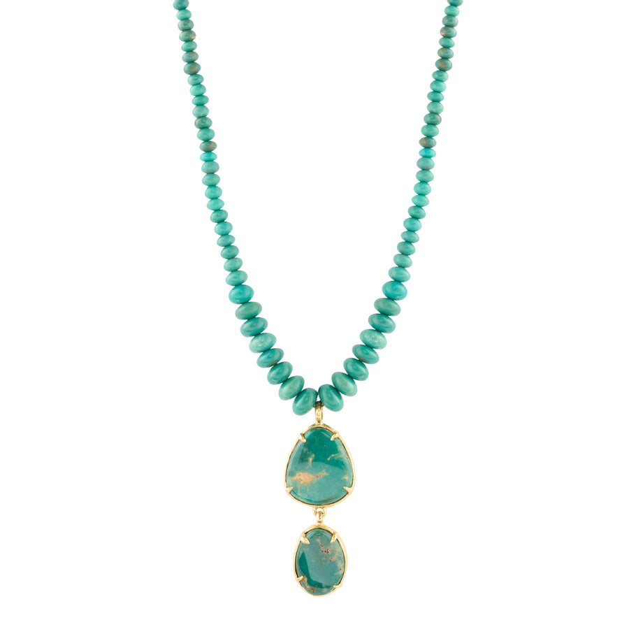 Pilot Mountain Turquoise Cabochon Necklace