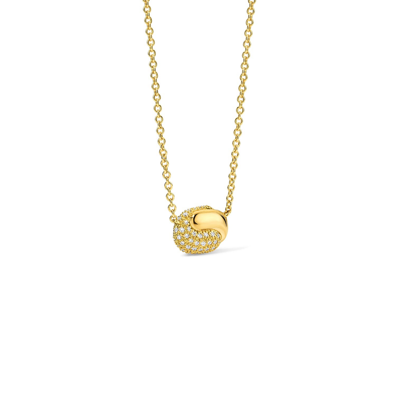 Diamond Holos Baby Hug Necklace