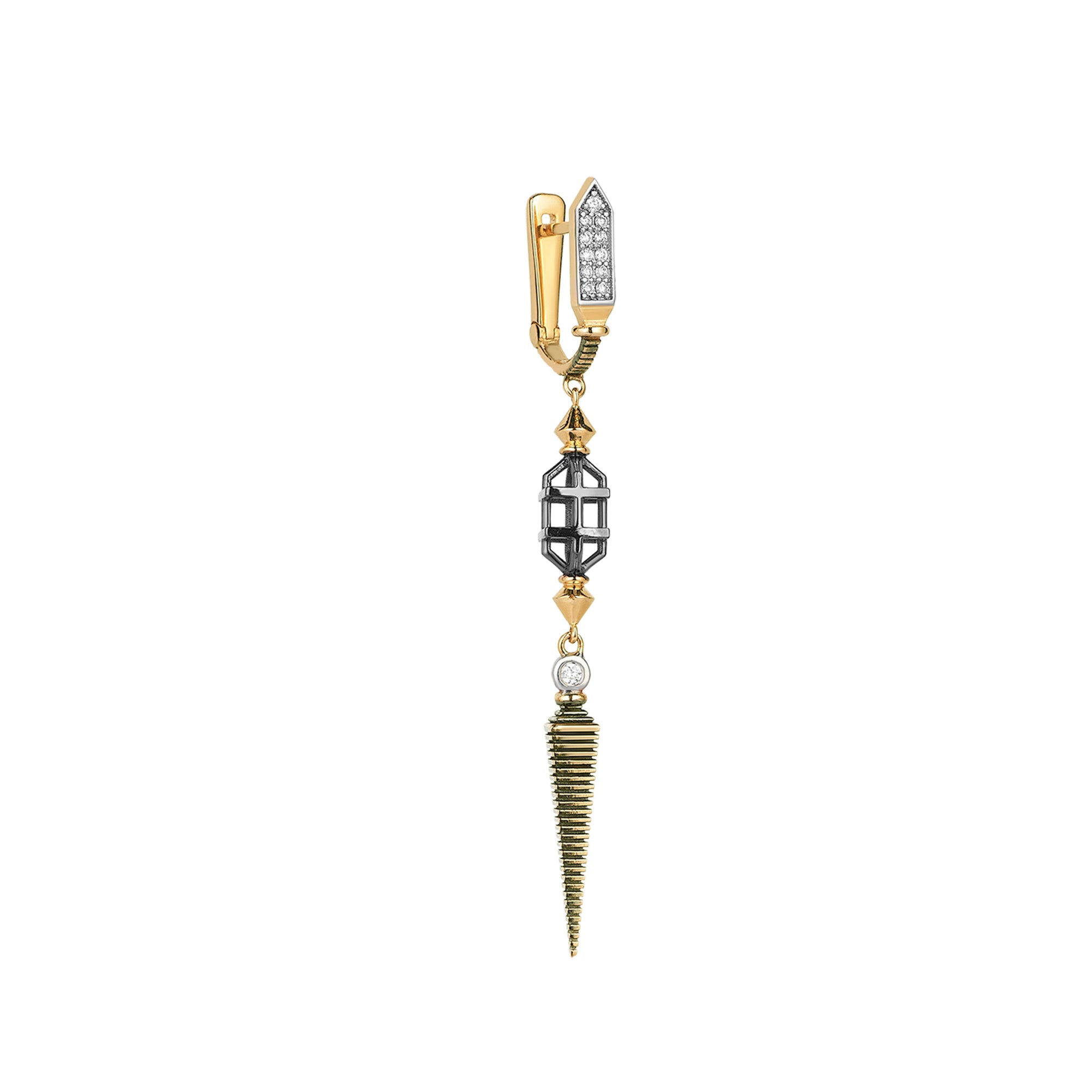Diamond Lumi Dangling Earring