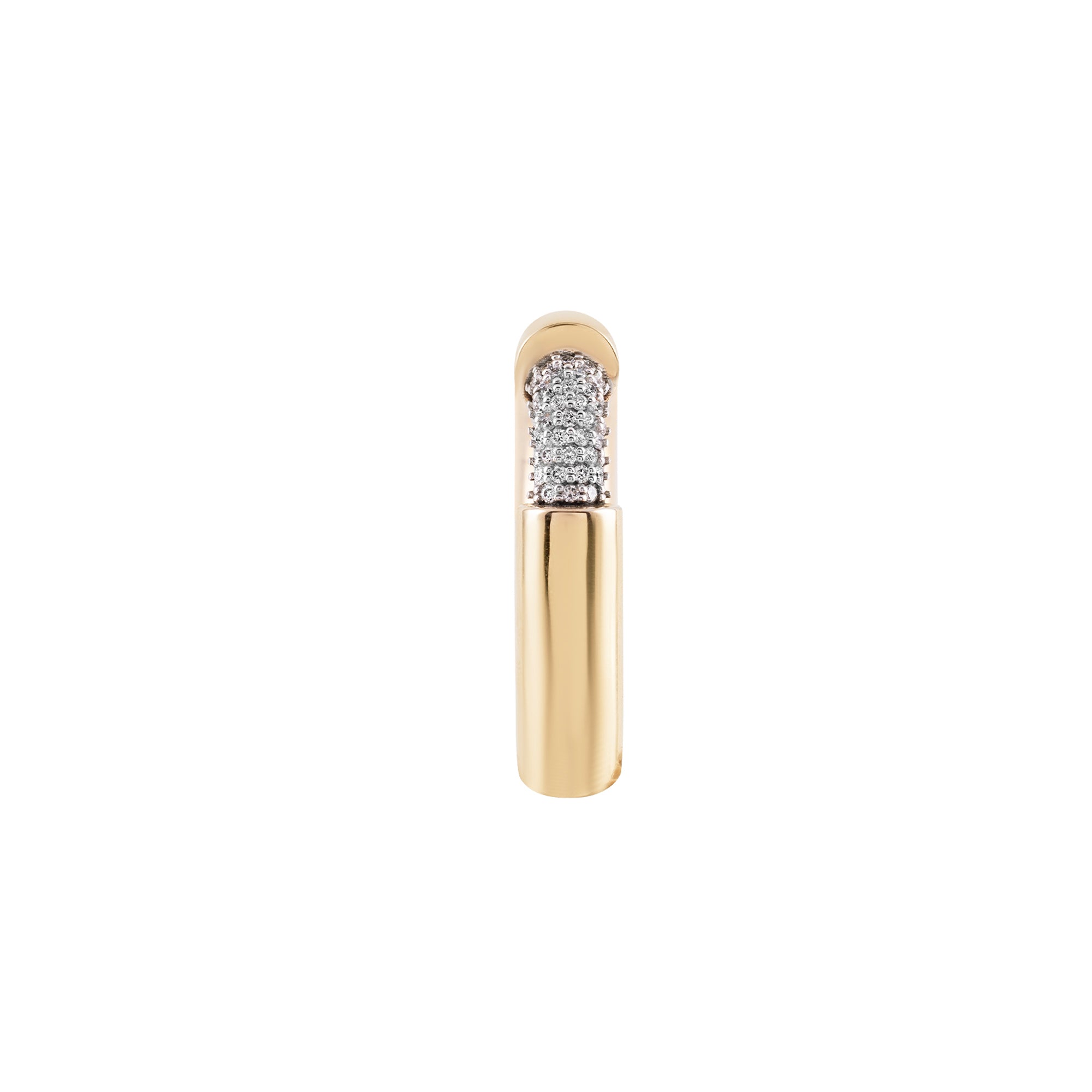 Diamond Wanderlust Hoop Earring