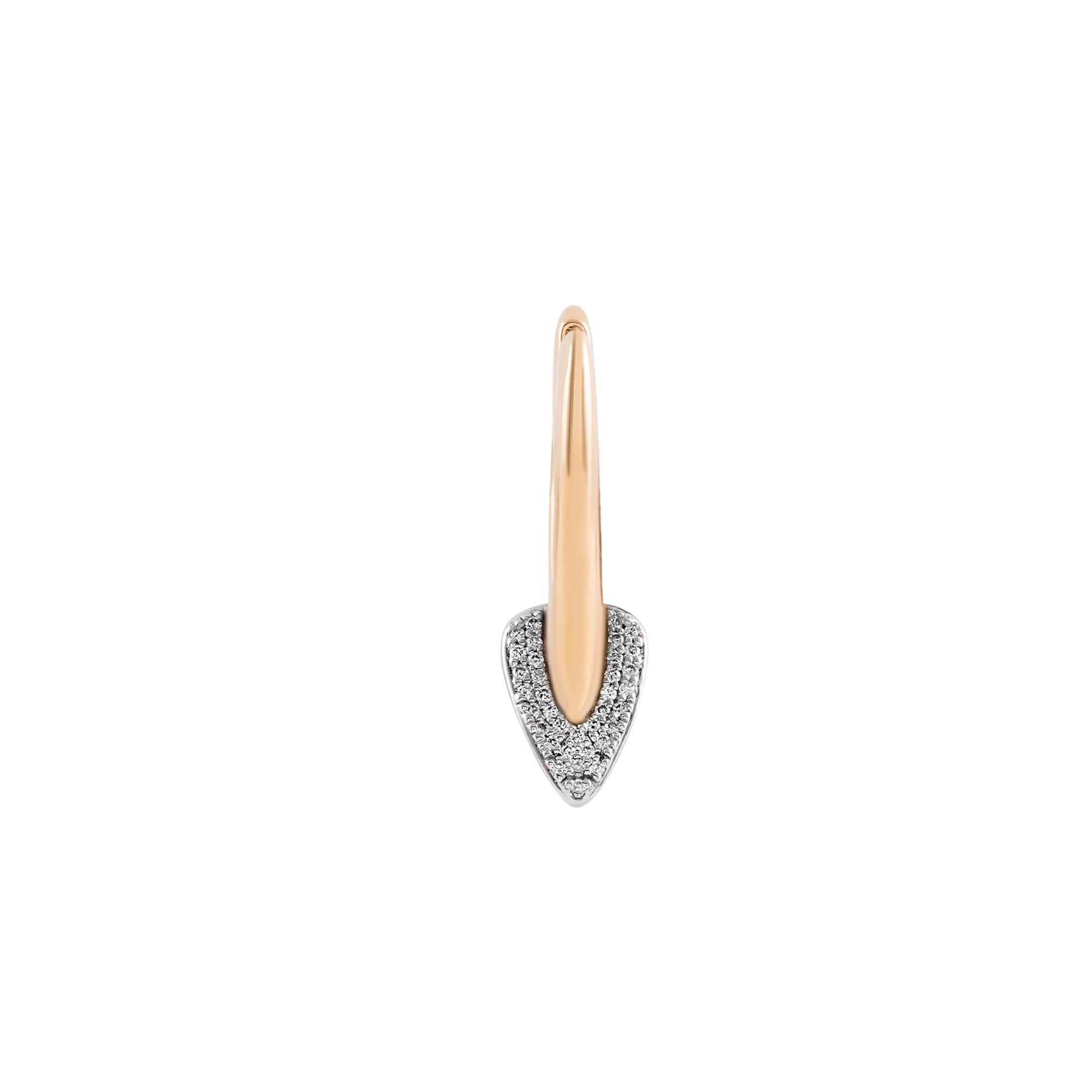 Diamond Radon Maxi Hoop Earring