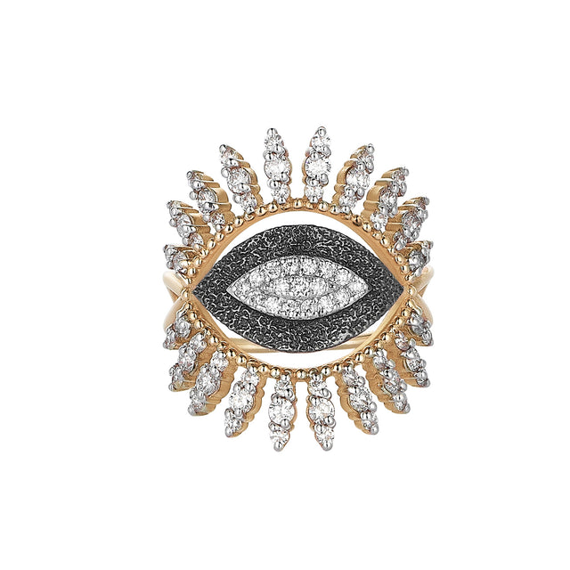 Diamond 10th Eye Maxi Ring
