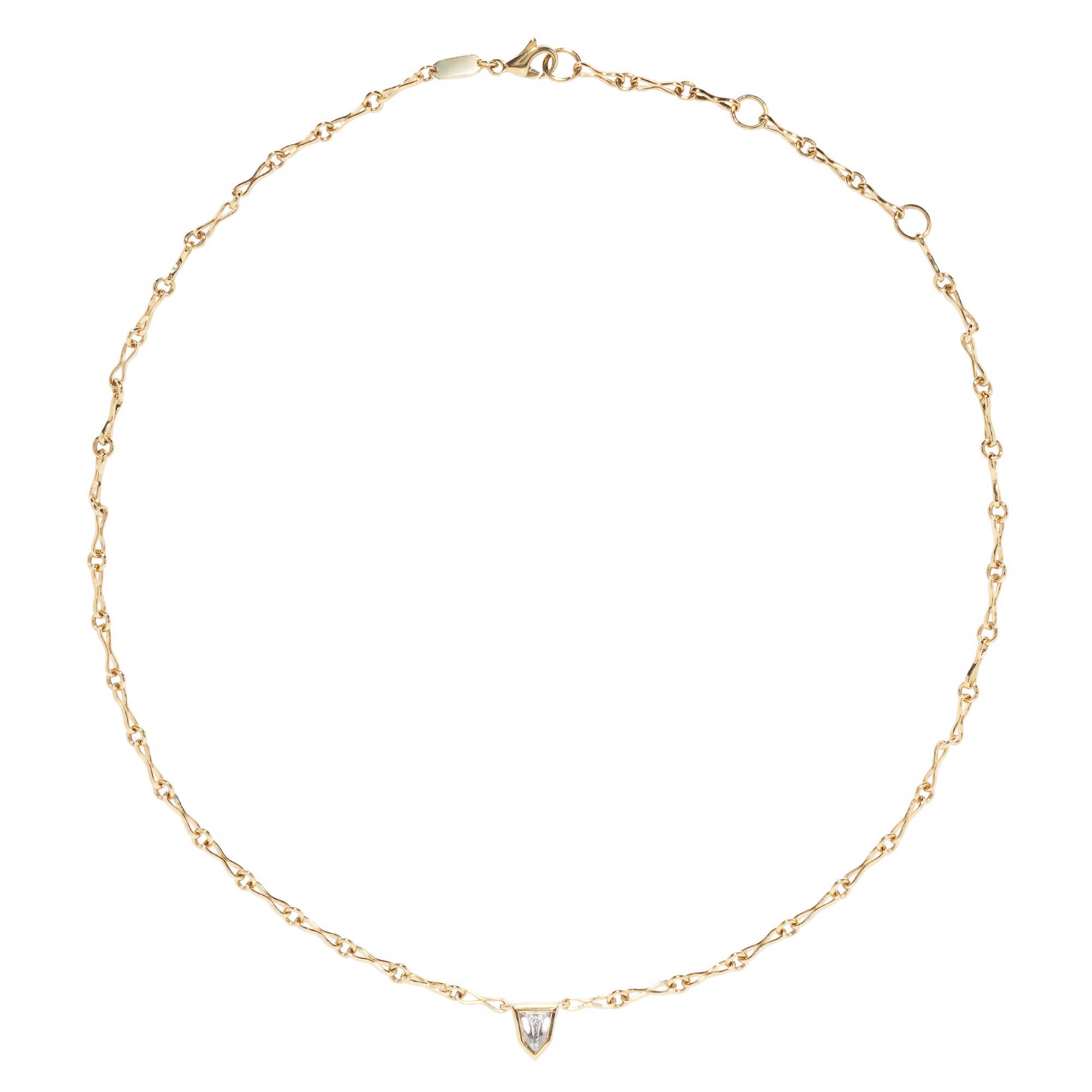 Diamond Handmade Chain Necklace