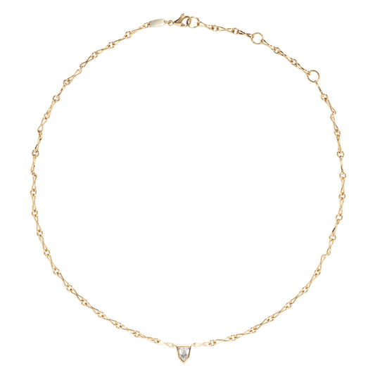 Diamond Handmade Chain Necklace - Main Img