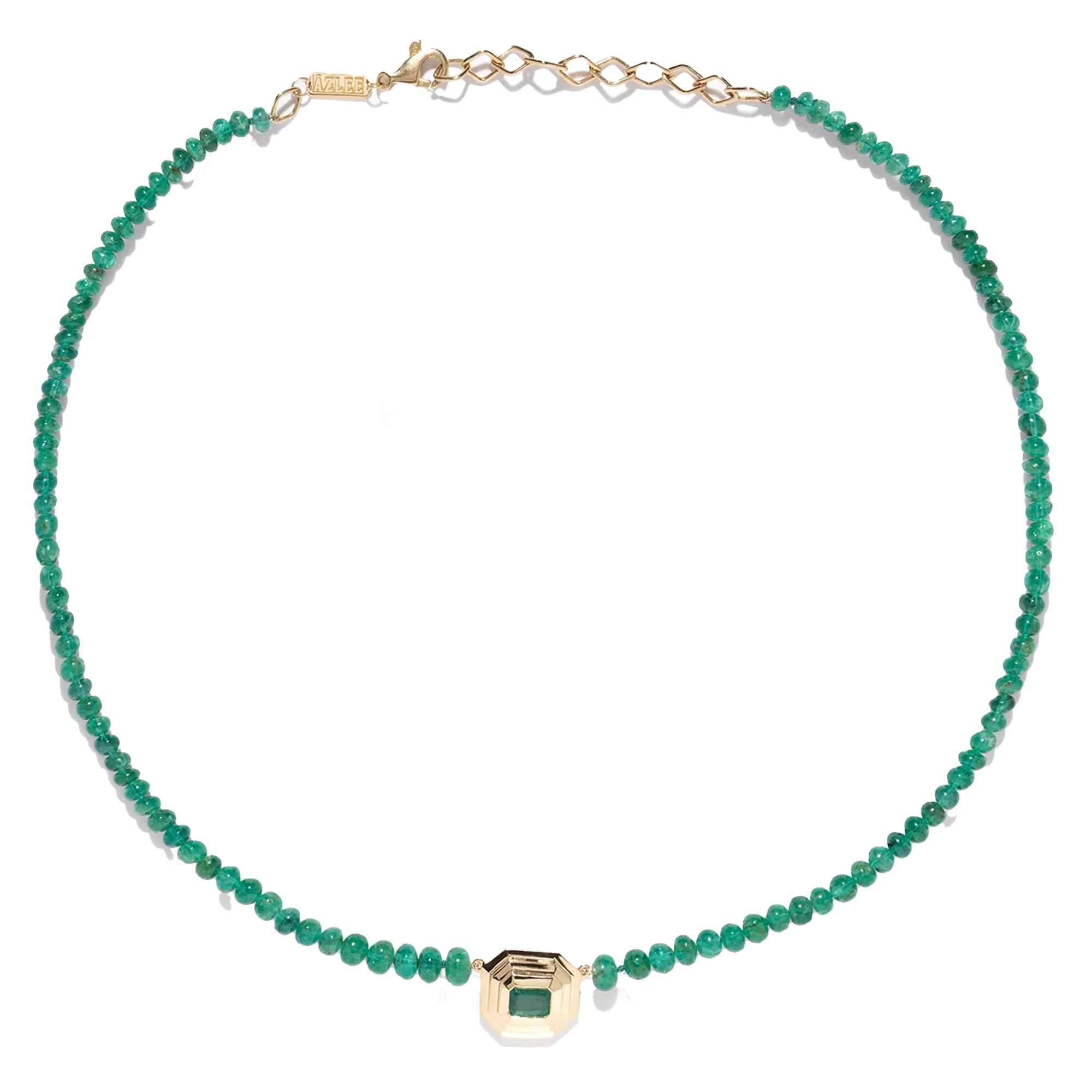 Rich Bead Staircase Necklace