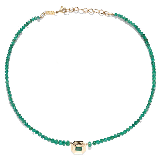 Rich Bead Staircase Necklace