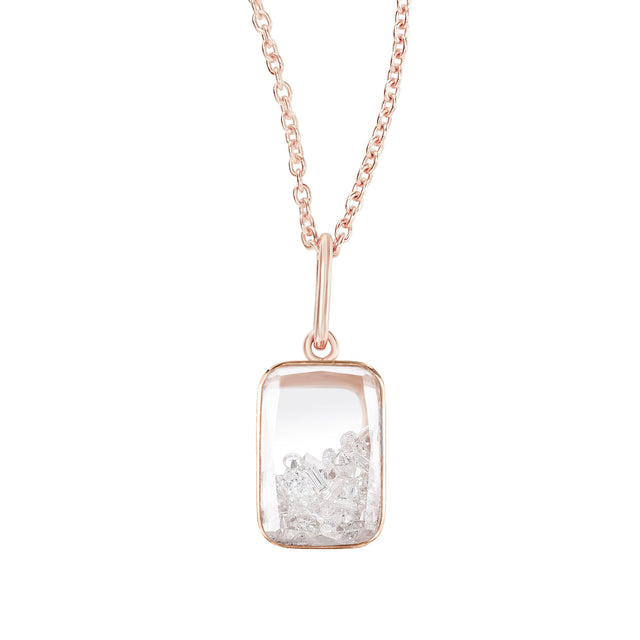 Petite Kaleidoscope Shaker Ten Fourteen Necklace