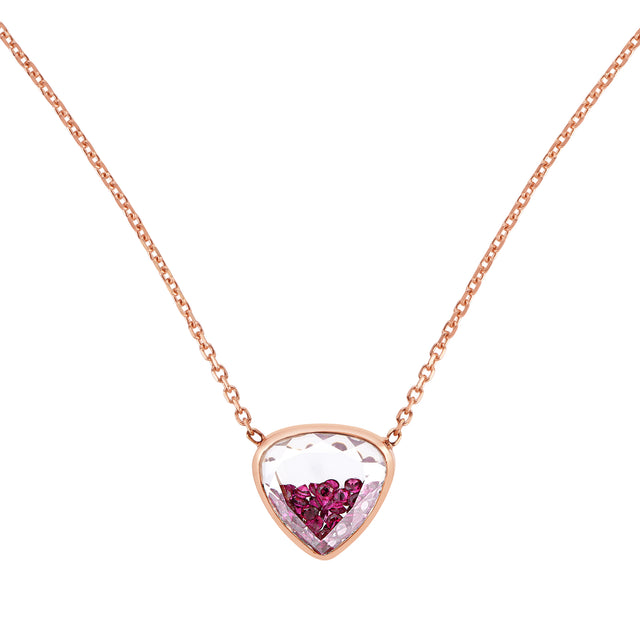 Moritz Glik Naipe Heartish Necklace, front view