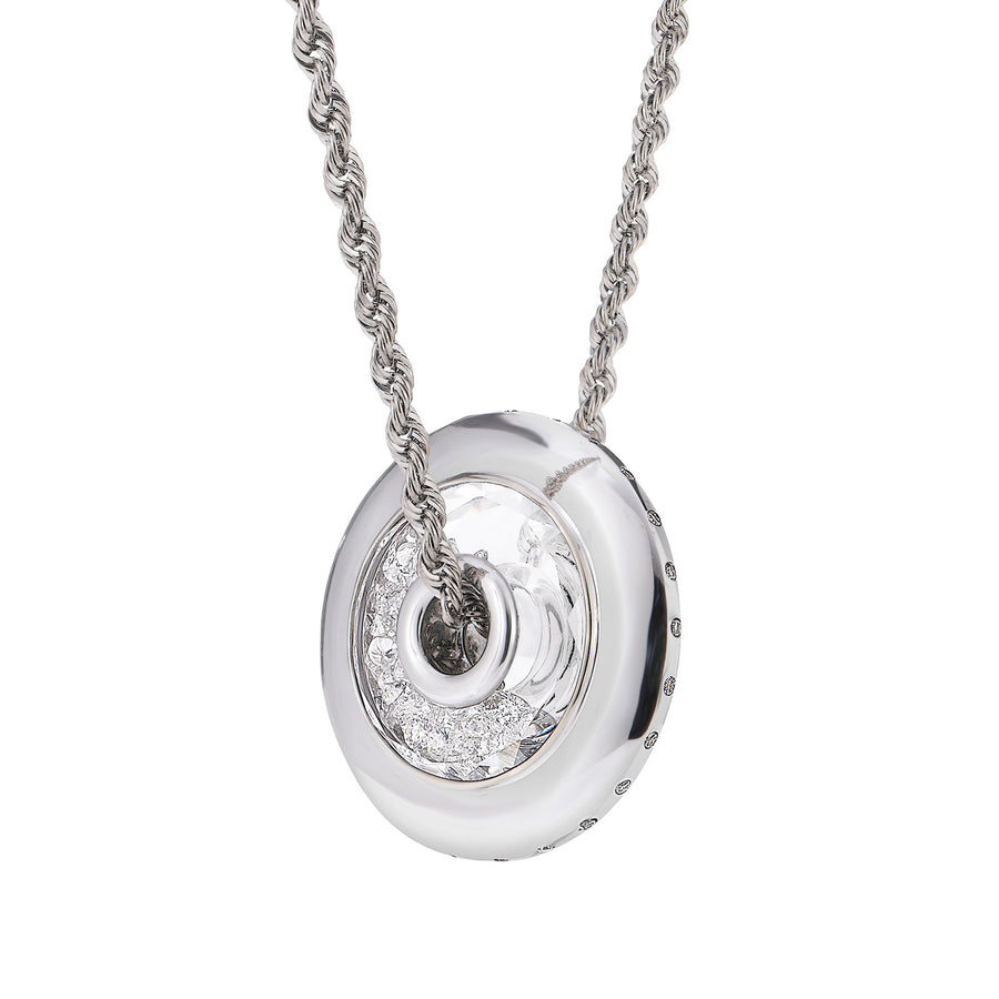 Moritz Glik Ovni Diamond Pendant Necklace - Necklaces - Broken English Jewelry