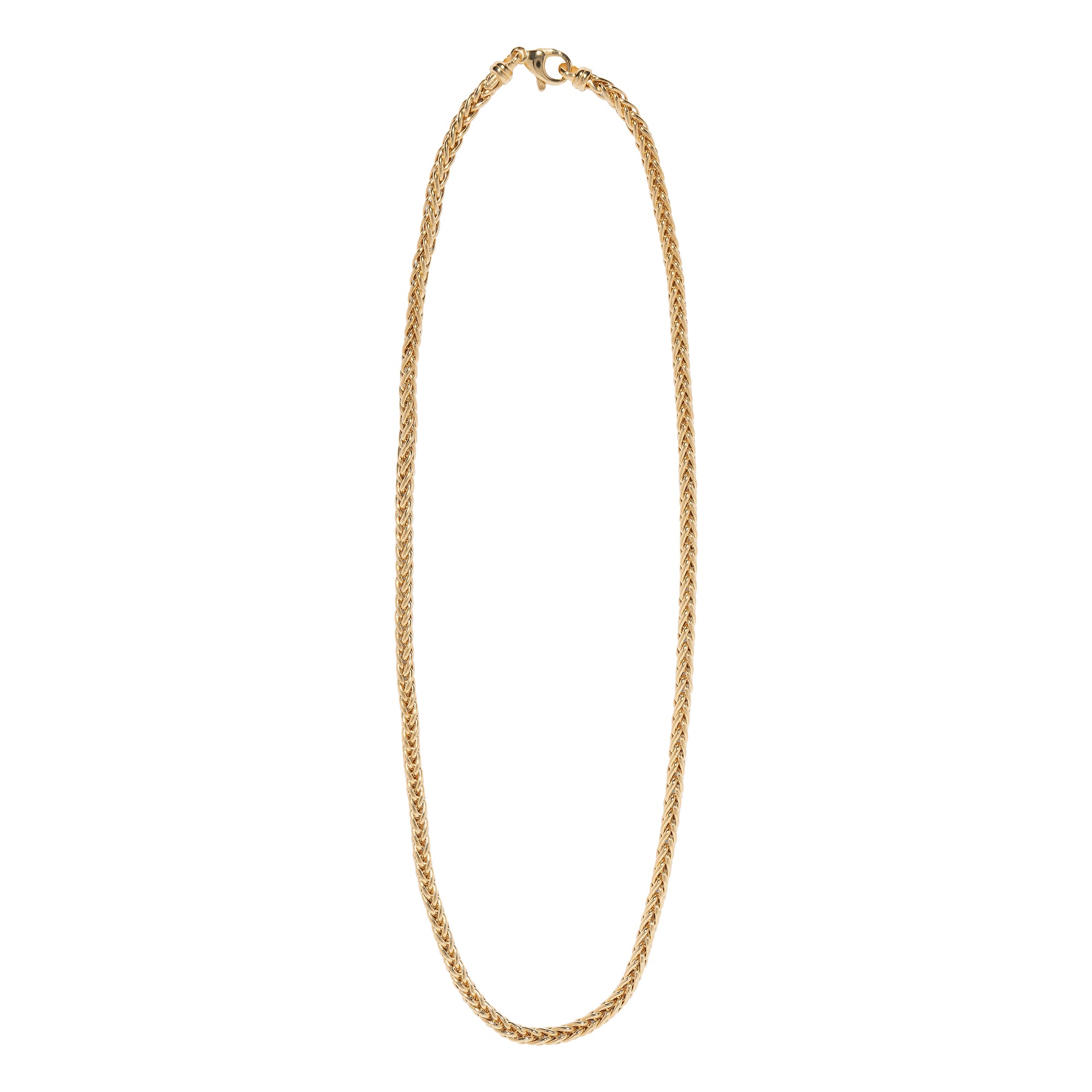 Small Woven Chain Necklace