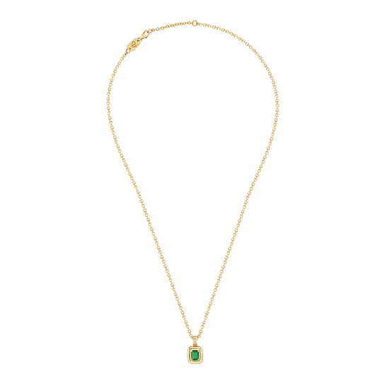 Luna Necklace - Emerald