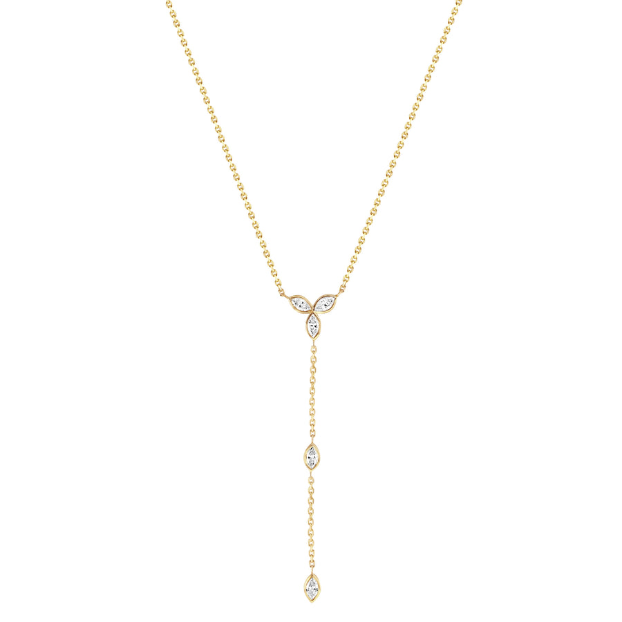 Fleur Lariat Necklace