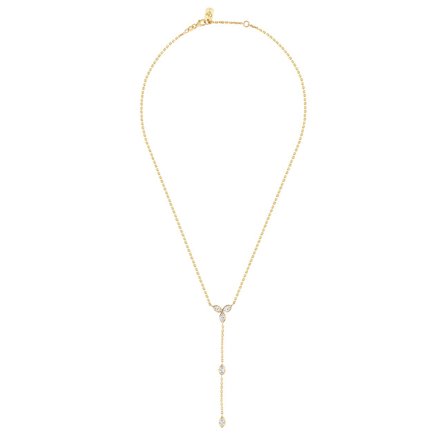 Fleur Lariat Necklace