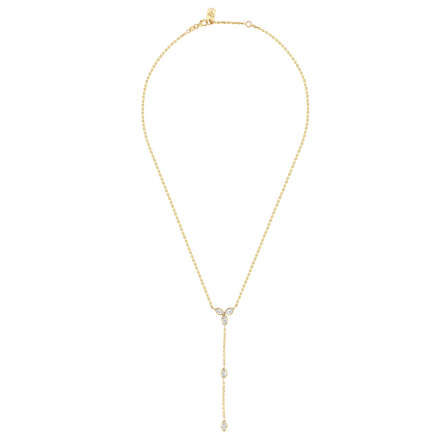 Fleur Lariat Necklace