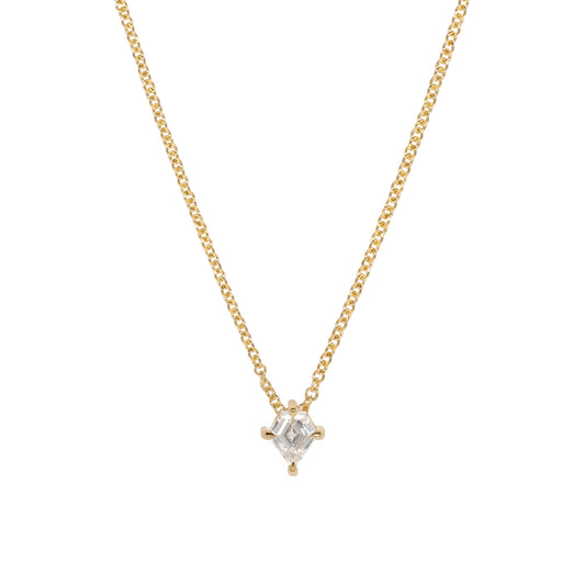 Diamond Allure Shield Necklace - Main Img