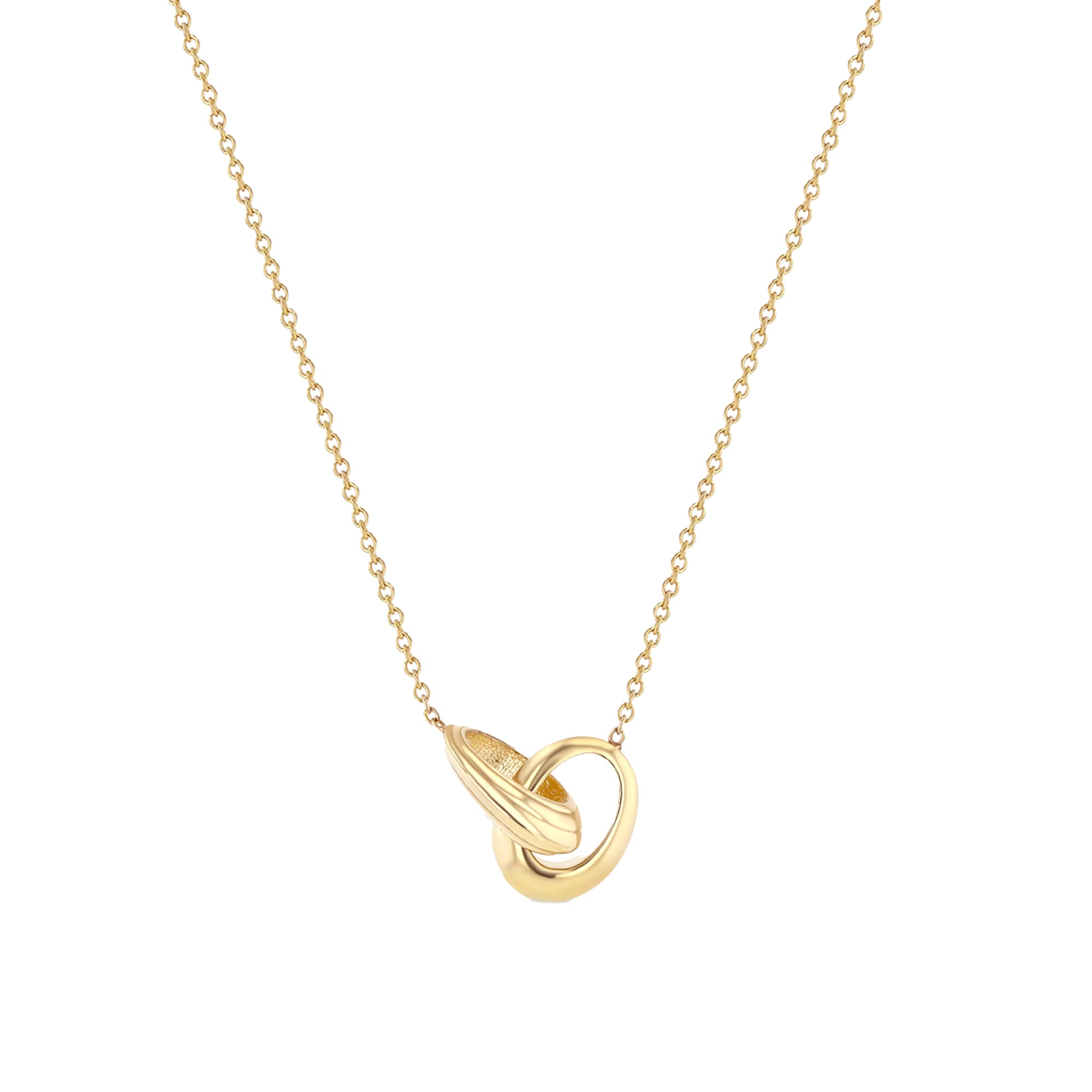 Crescent Link Necklace