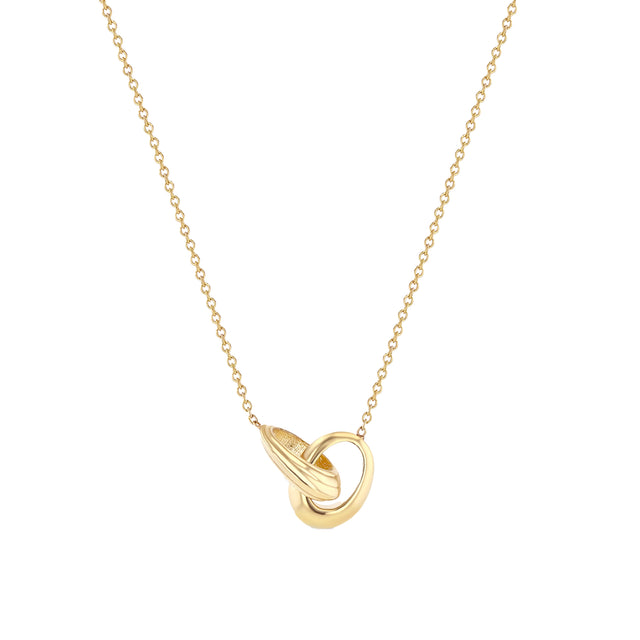 Crescent Link Necklace