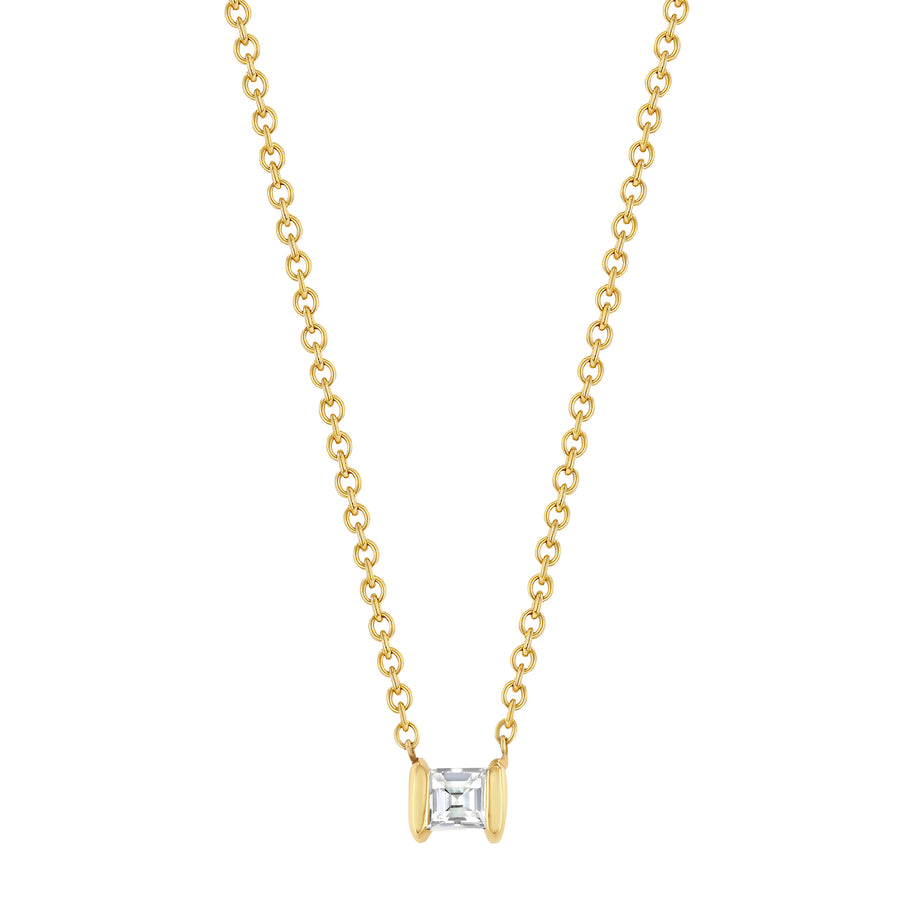 Mini Diamond Anchor Necklace