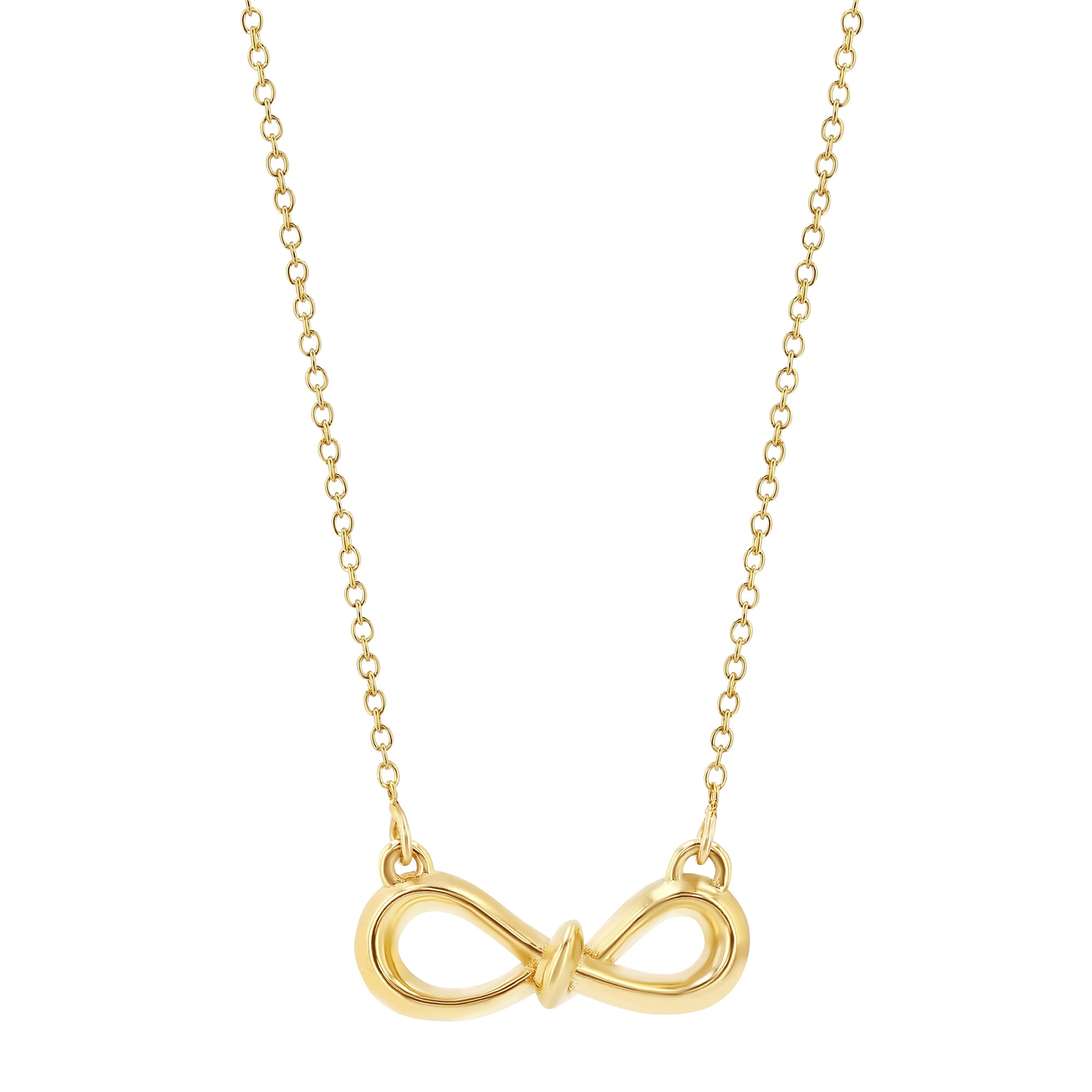 Lizzie Mandler - Infinity Knot Pendant Necklace