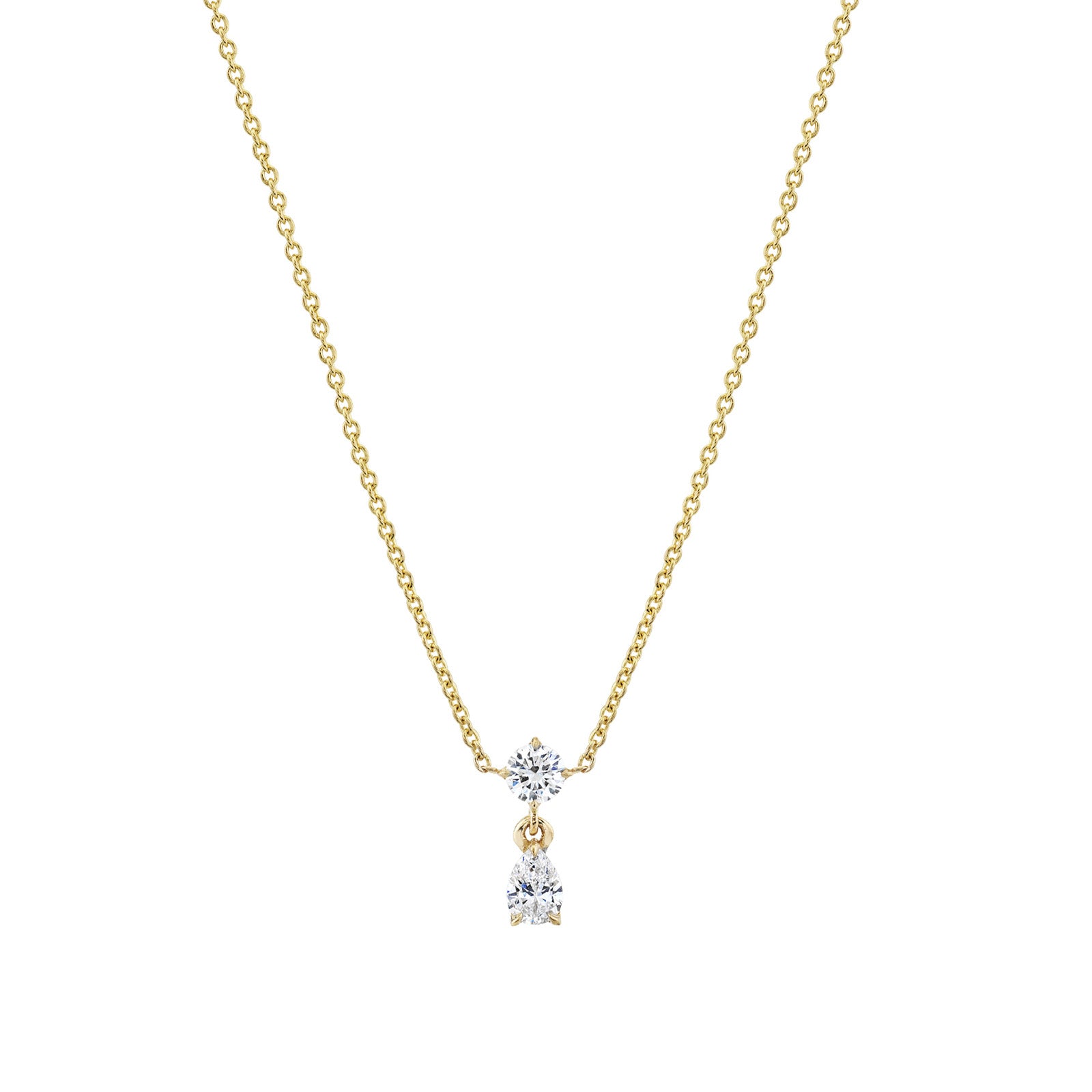 Lizzie Mandler Mix Match Drop Necklace - Necklaces - Broken English Jewelry