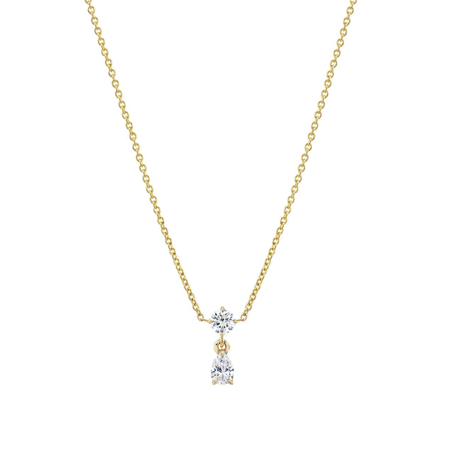 Lizzie Mandler Mix Match Drop Necklace - Necklaces - Broken English Jewelry