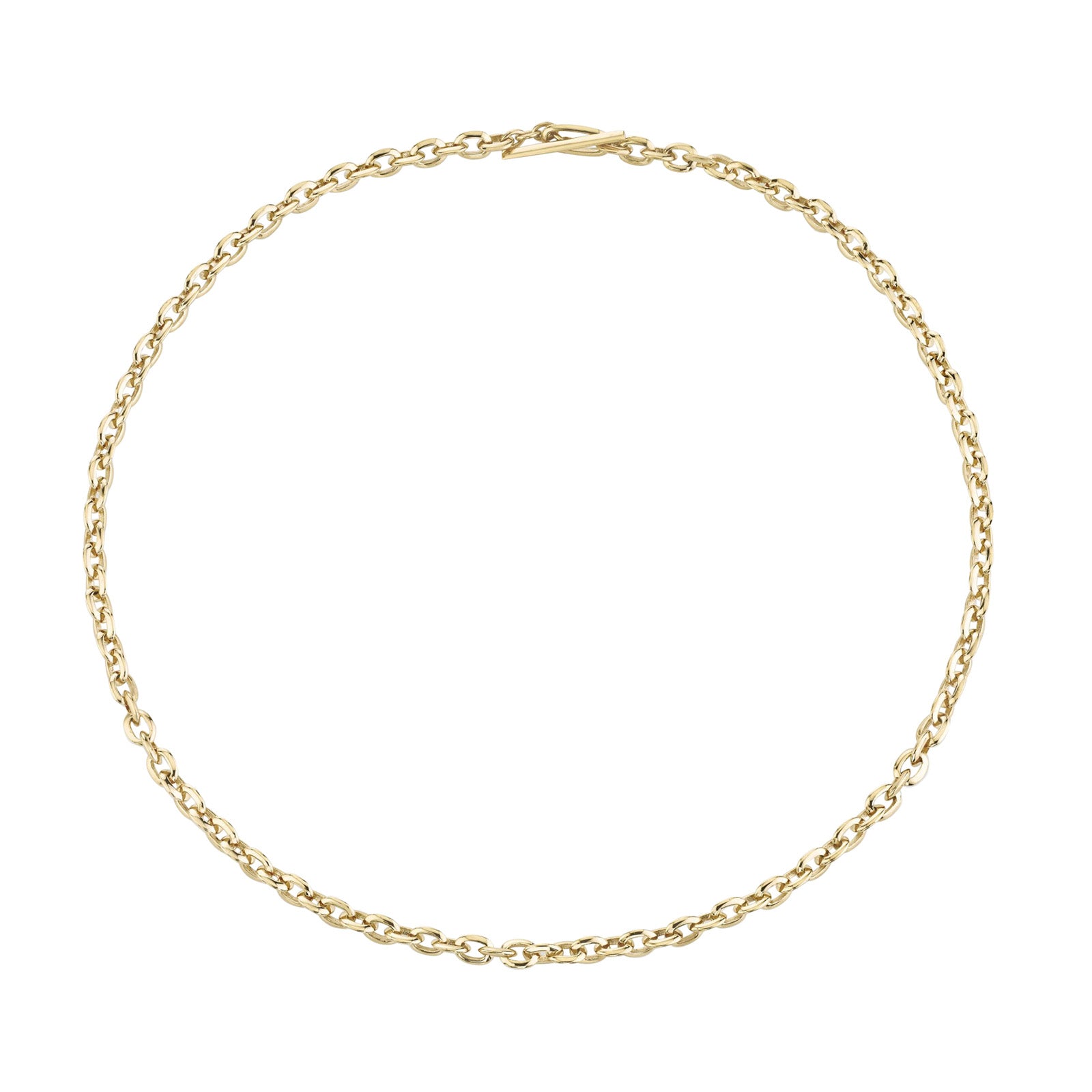 Lizzie Mandler XS Knife Edge Link Necklace - Necklaces - Broken English Jewelry