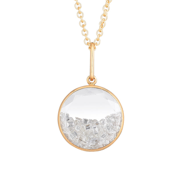 Moritz Glik Core 15 Shaker Pendant Necklace front view