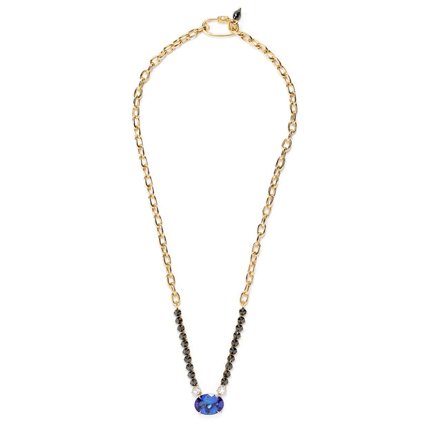 Ara Vartanian Tanzanite River Chain Necklace top view