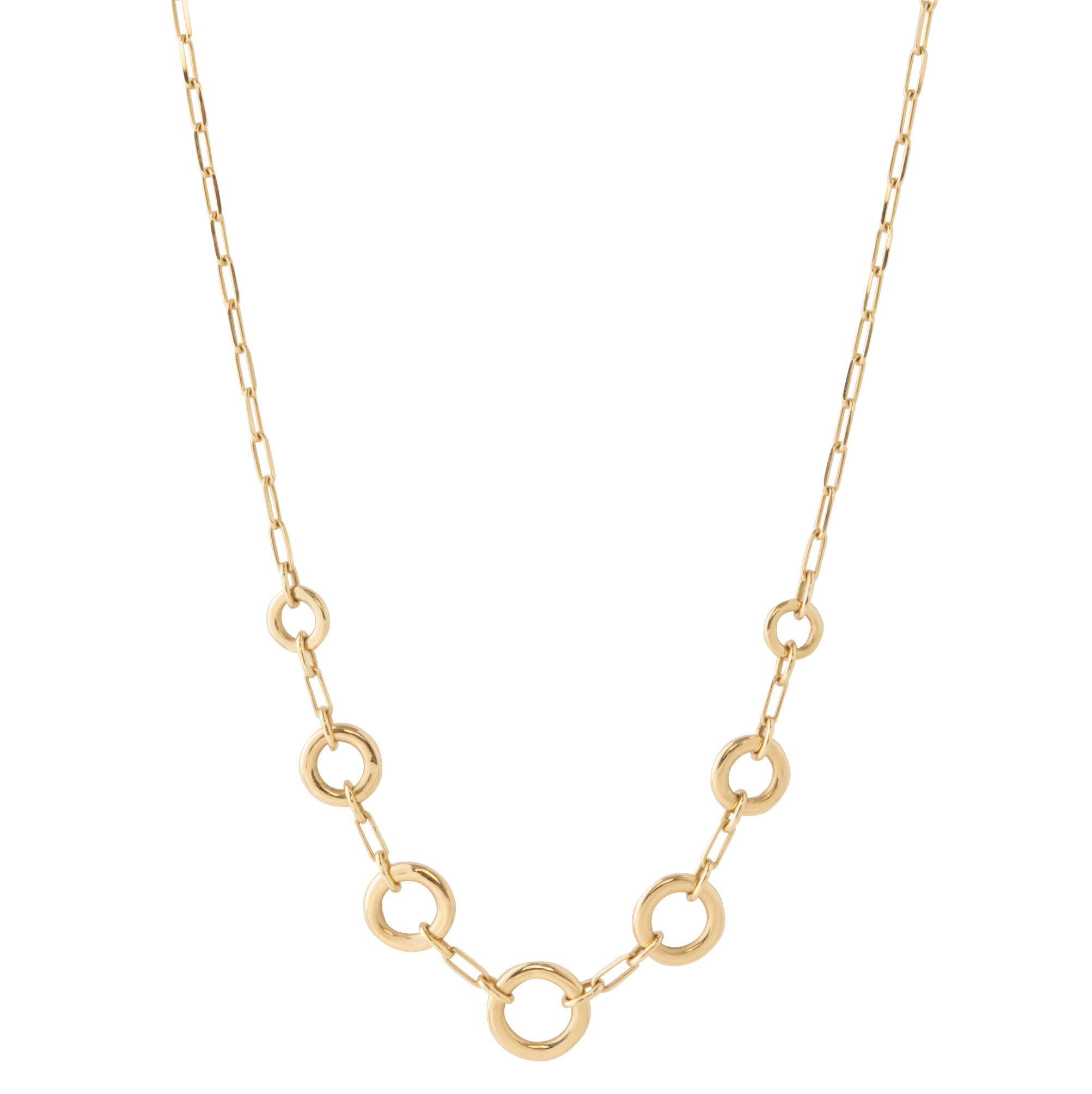 Circle Link Necklace